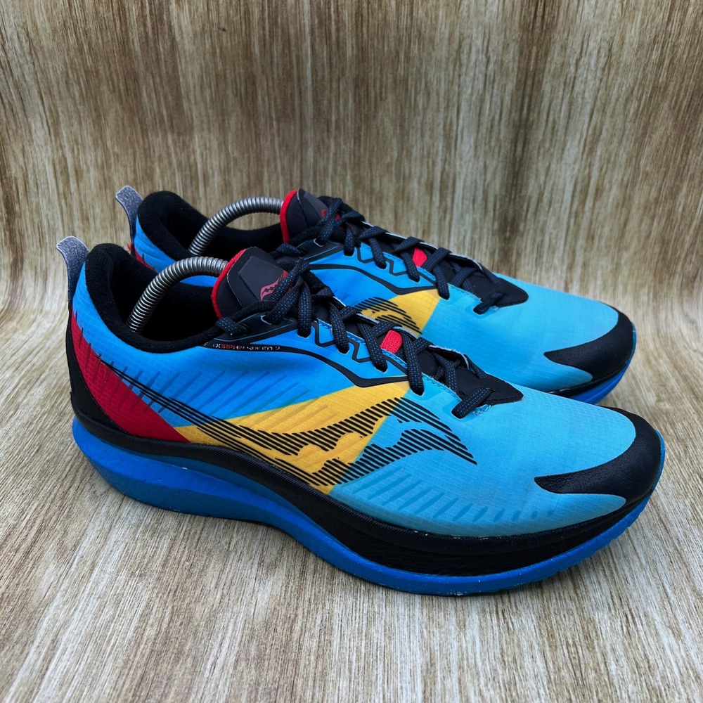 Saucony Endorphin Speed 2 RunShield Mens Size 10.5 Blue Water Resistant S20713-1
